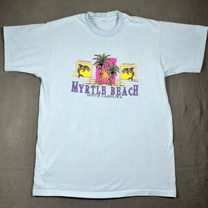 Myrtle Beach South‎ Carolina Graphic Print T-Shirt Souvenir Vacation fun spring